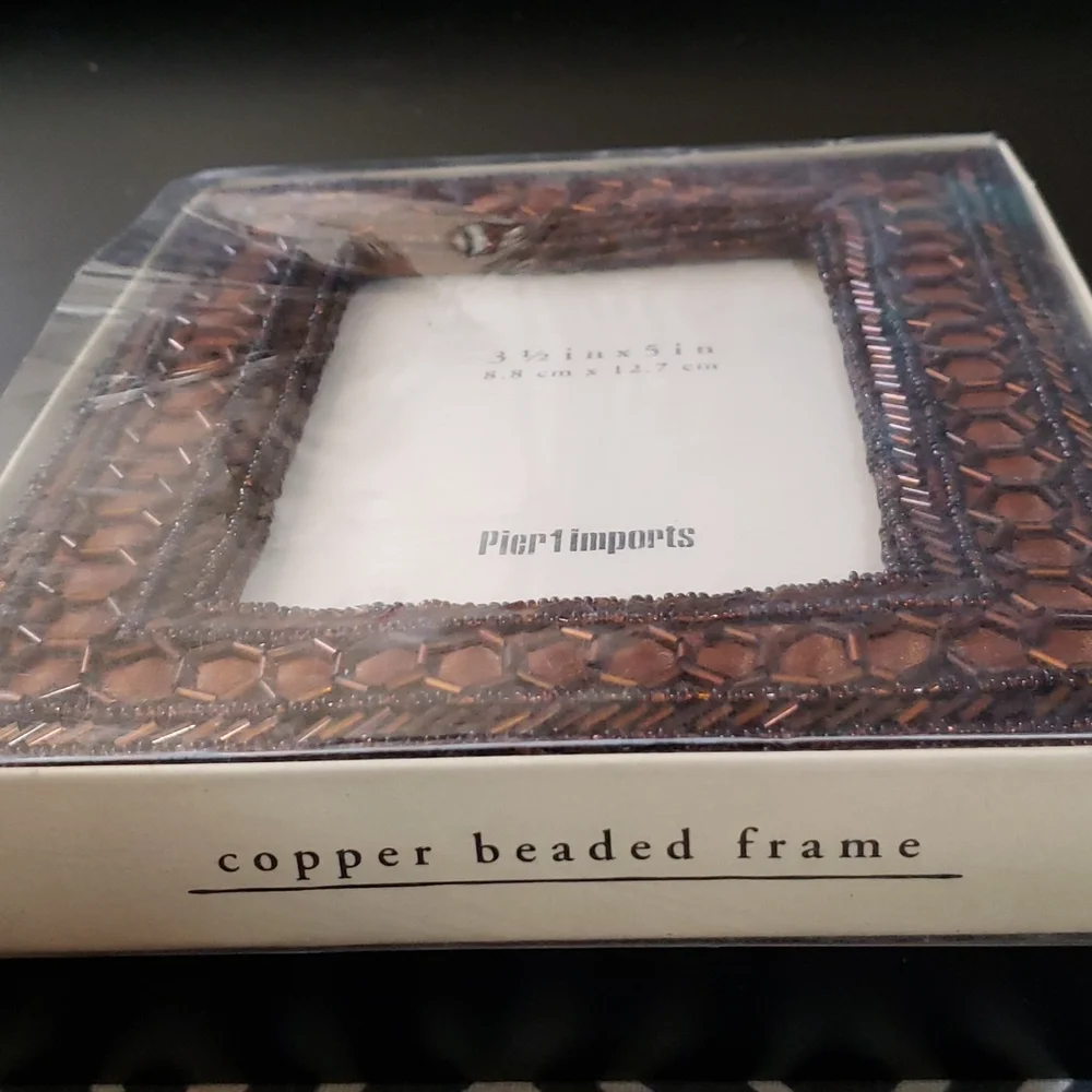 3/$20 NWT Pier 1 beaded frame